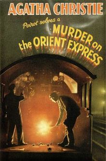 Original cover of the Murder on the Orient Express